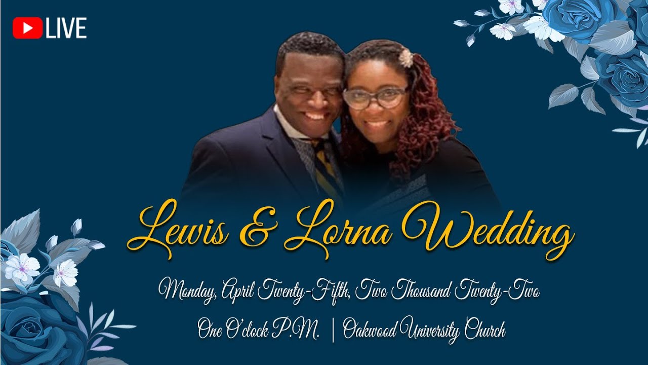 Lewis & Lorna Jones Wedding Ceremony