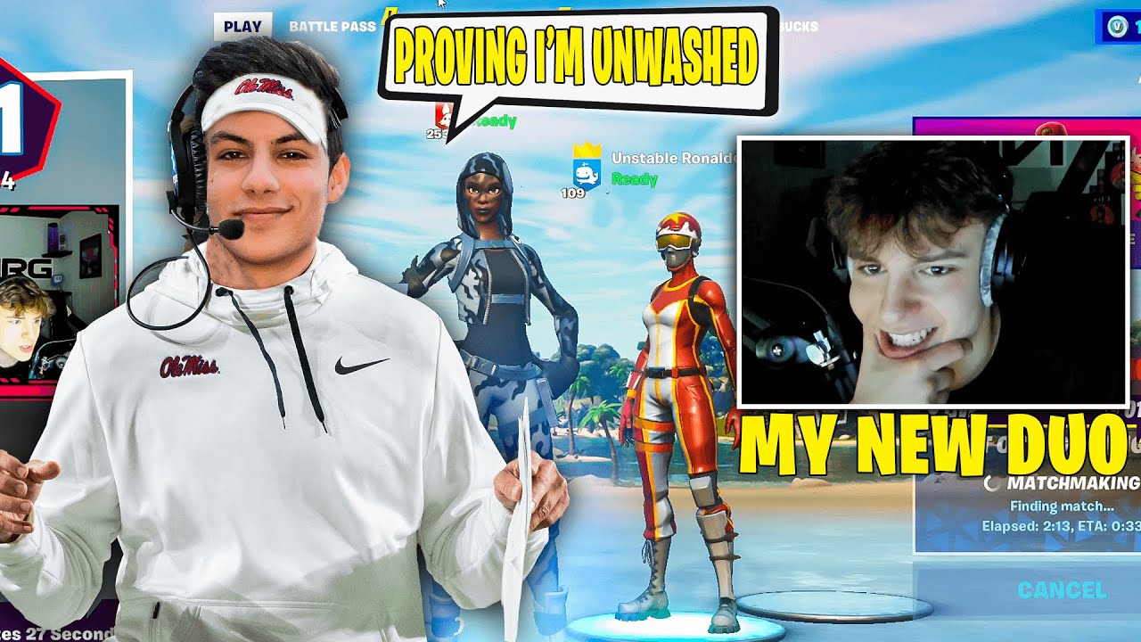 Clix And Stable Ronaldo Having A Blast Playing This Duo Tournament Together (Fortnite)