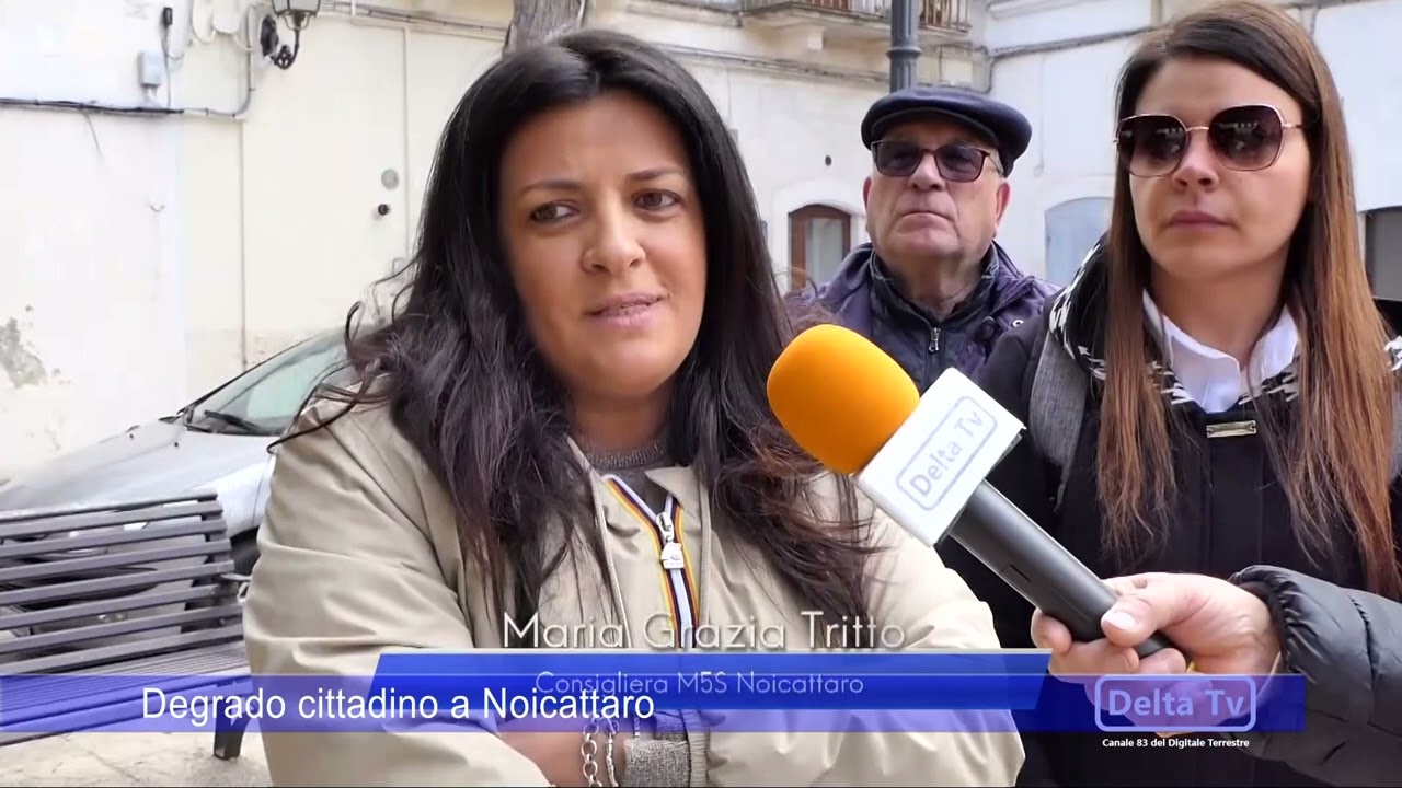 Degrado cittadino a Noicattaro