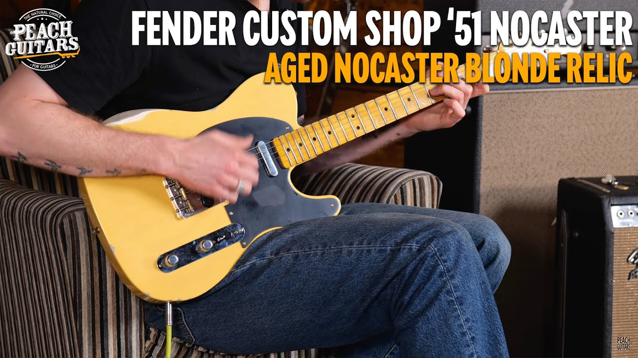 Fender Custom Shop Limited Edition '51 Nocaster Relic - Aged Nocaster Blonde