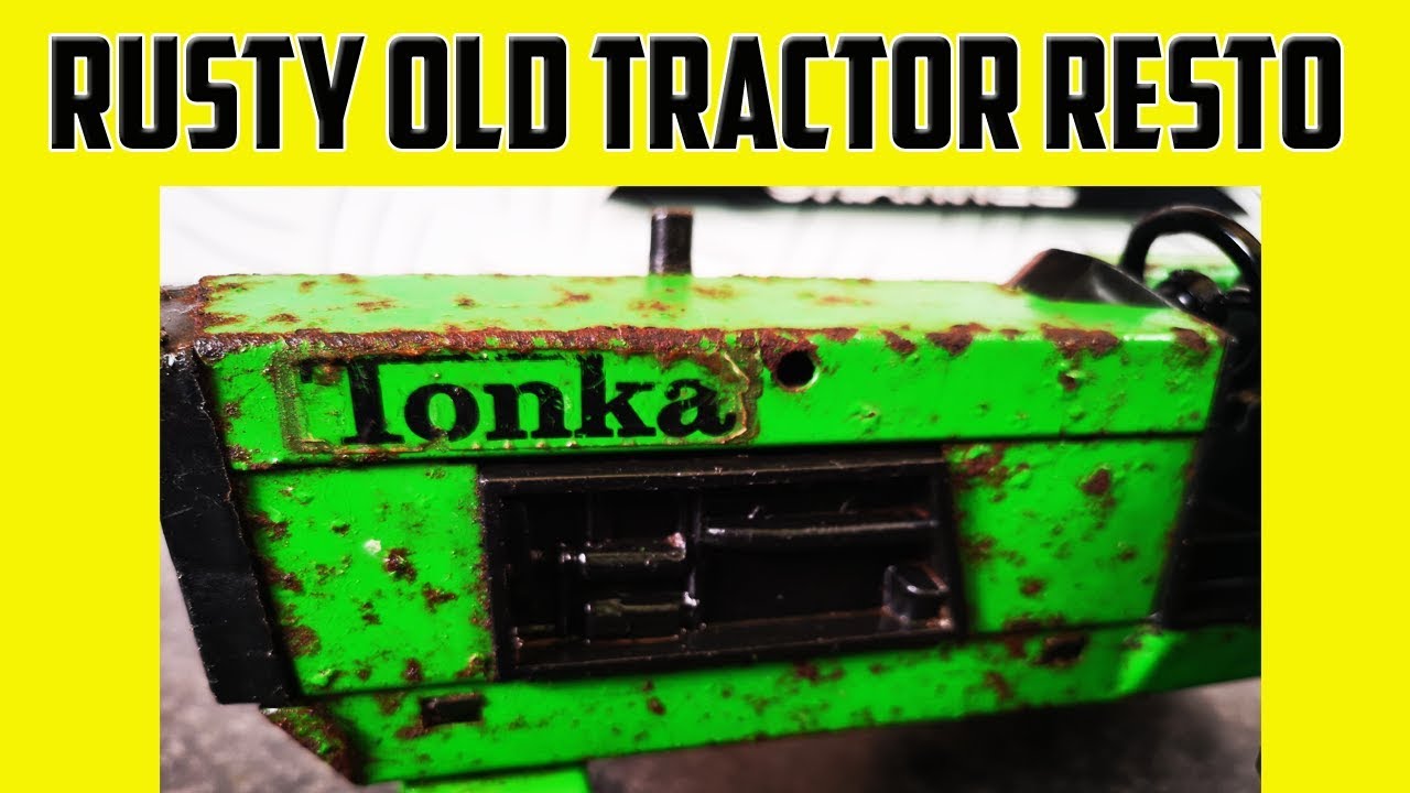 Old Tonka Tractor Restoration