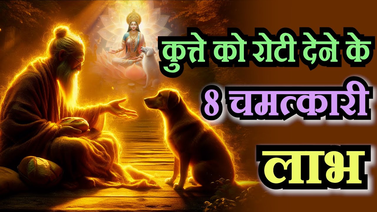 “कुत्ते को रोटी देने के 8 चमत्कारी लाभ | ऐसी कहानी जो आपकी सोच बदल देगी | Motivational Story”