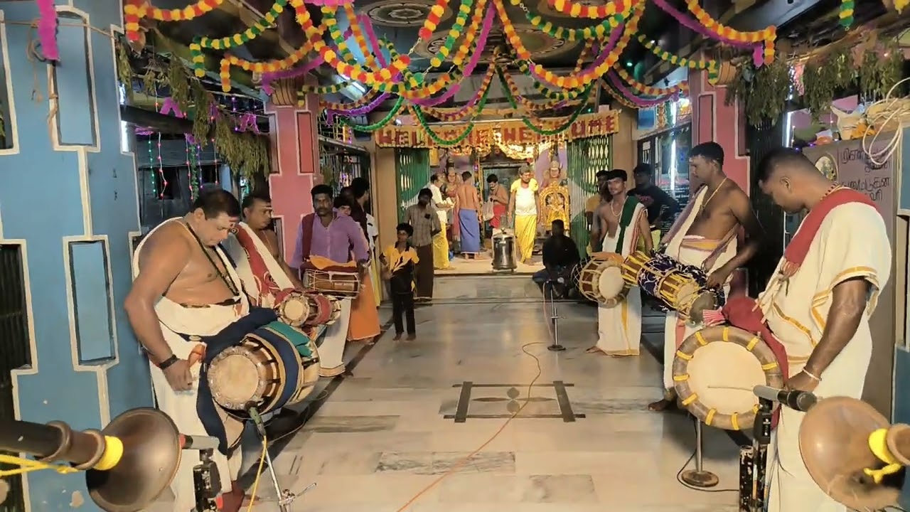 அம்மன் கோவில் கும்பம் பாடல் கடலூர் தனுசு சந்துரு நையாண்டி மேளம்