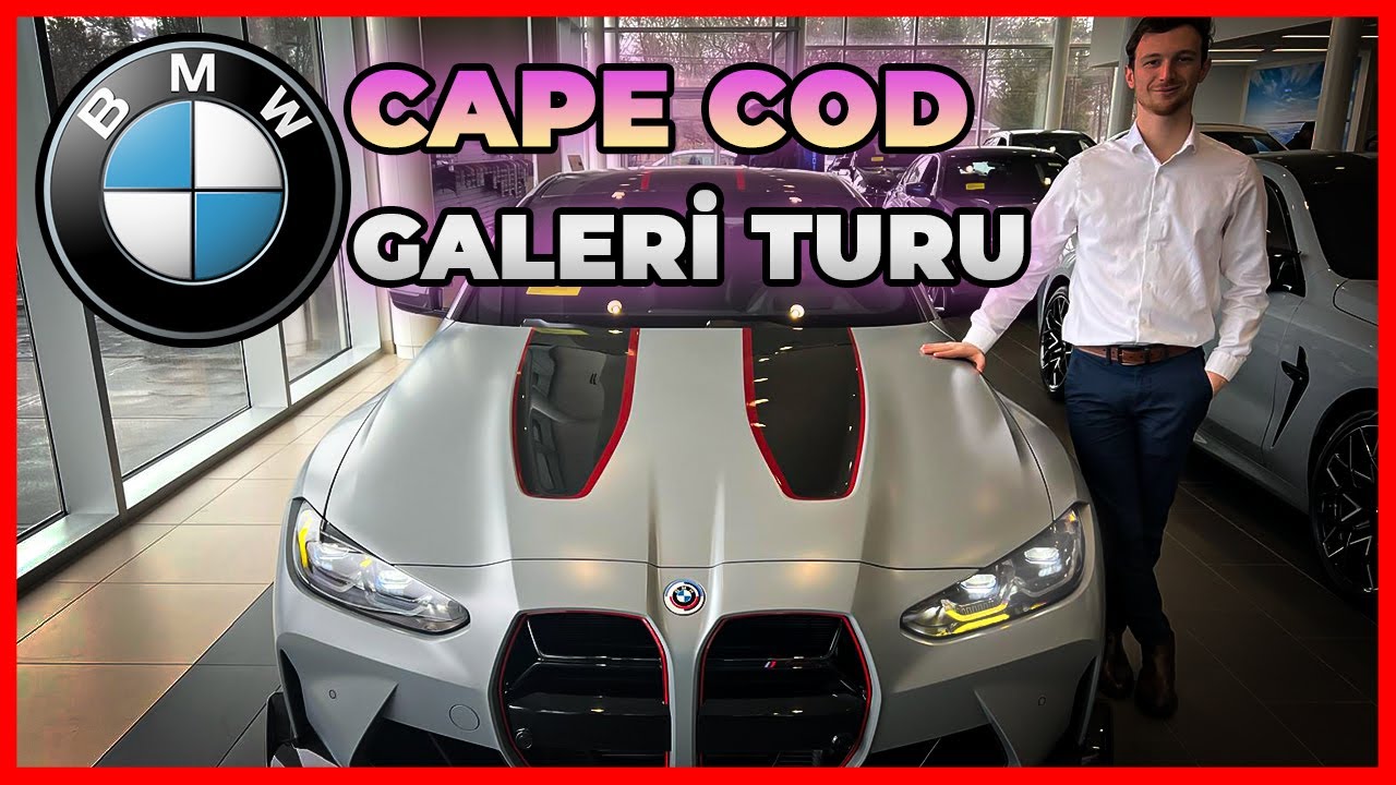 Boston'da (Cape Cod) BMW galerisini gezdim