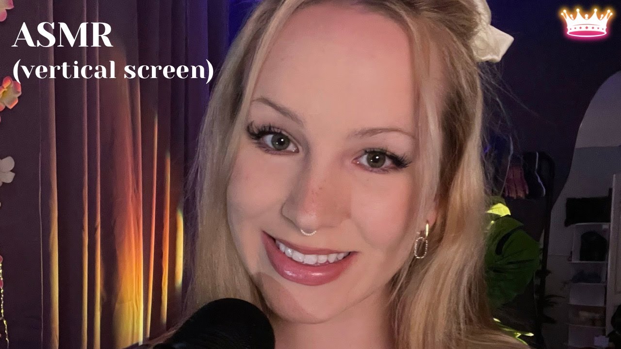 Personal Attention ASMR: Parting your hair & oiling your scalp | vertical screen