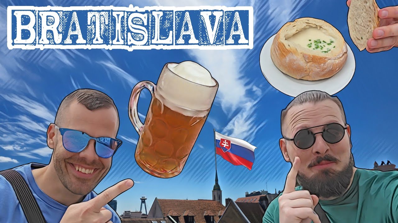 The TOP SIGHTS & 3 BEST BARS you can't miss in BRATISLAVA #traveltips #best #bars