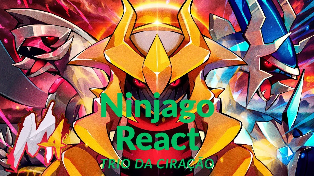 lego Ninjago react (1/?): Trio da criação, Universo Pokemons