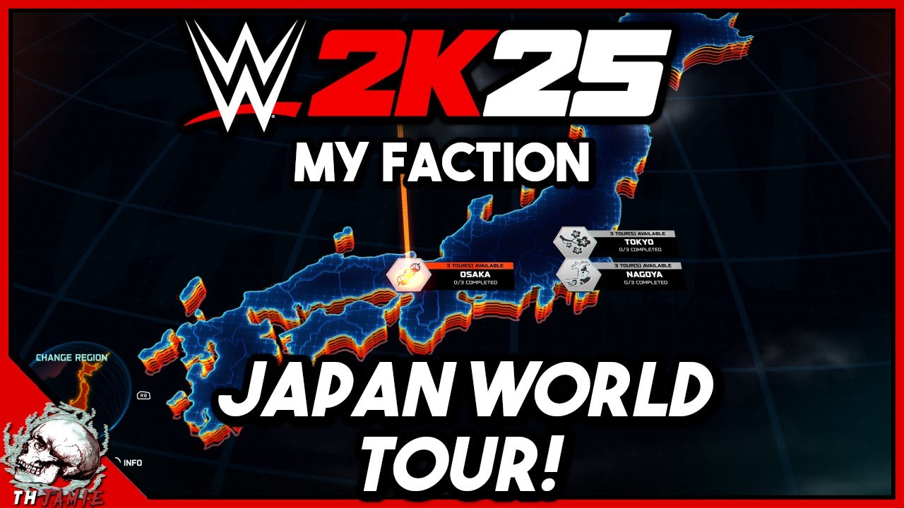 JAPAN WORLD TOUR UPDATE! WWE 2K25 MyFaction LIVE!