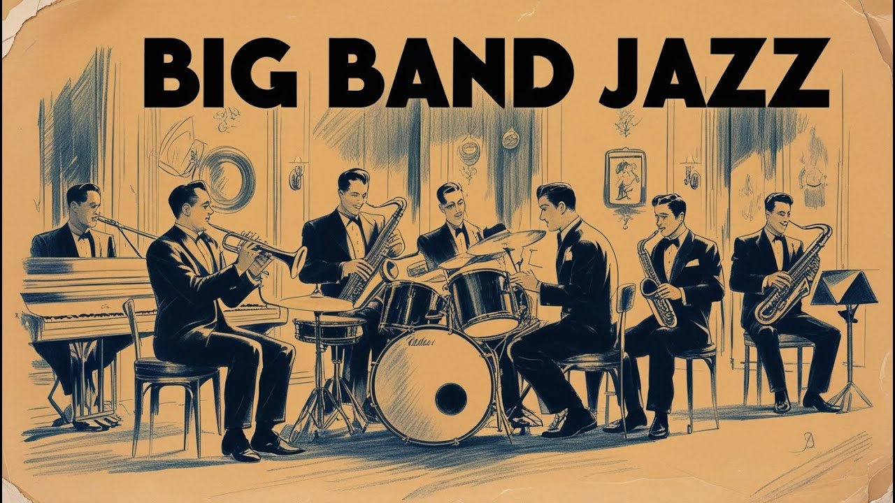 📻 Big Band Jazz Radio | 1940's Relaxing Elegant Jazz | Vintage Vibes