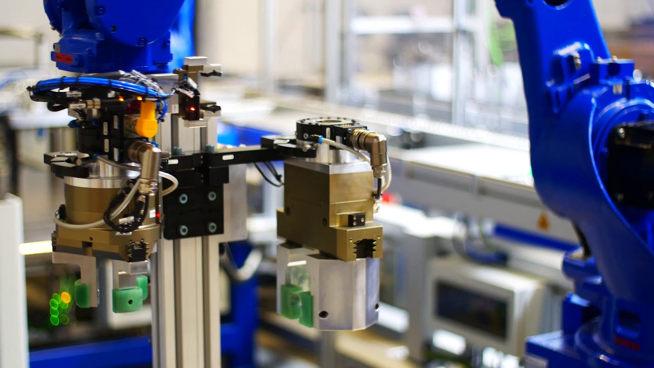 Automation Roboterhandling mit YASKAWA MotoLogix von KLEINIG engineering GmbH & Co. KG