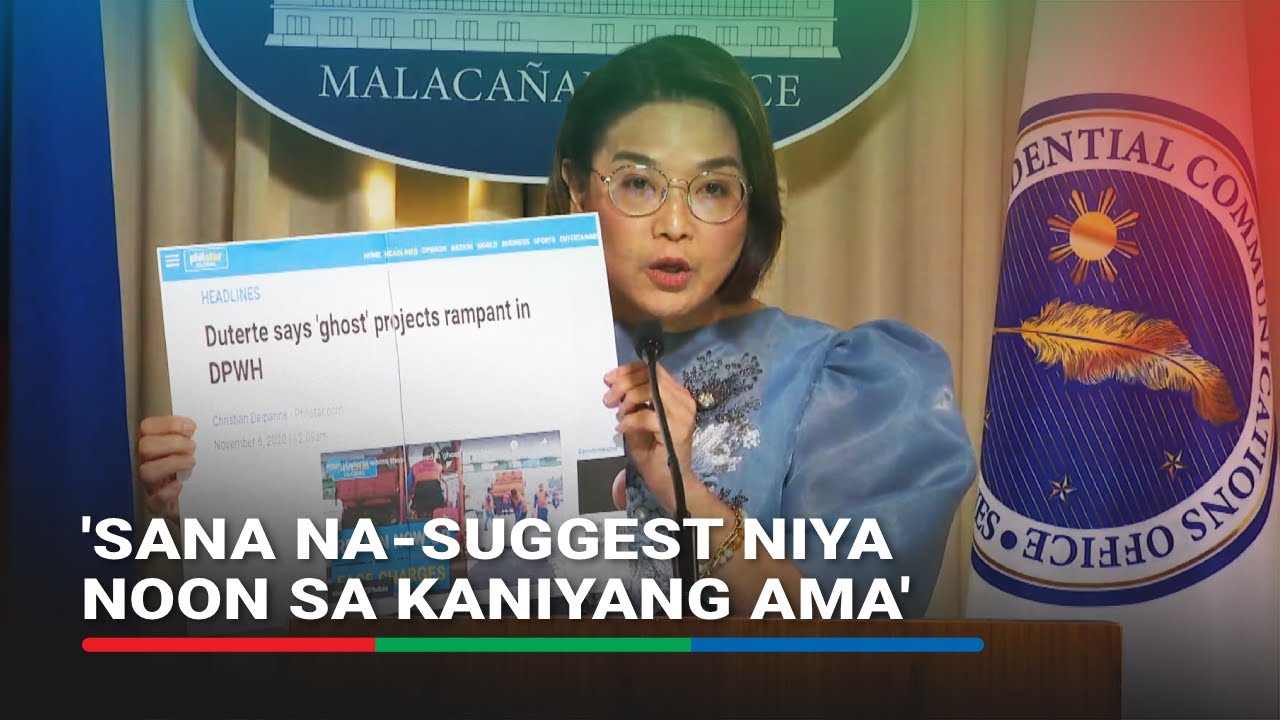 Admin wars: Castro hits back at VP Sara, cites 'ghost' projects during Duterte term | ABS-CBN News