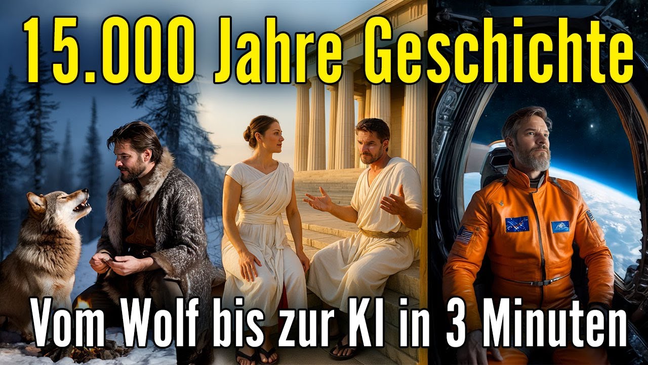 15.000 Jahre Geschichte als epischer Song &ndash; Vom Wolf bis zur KI 🐺🤖