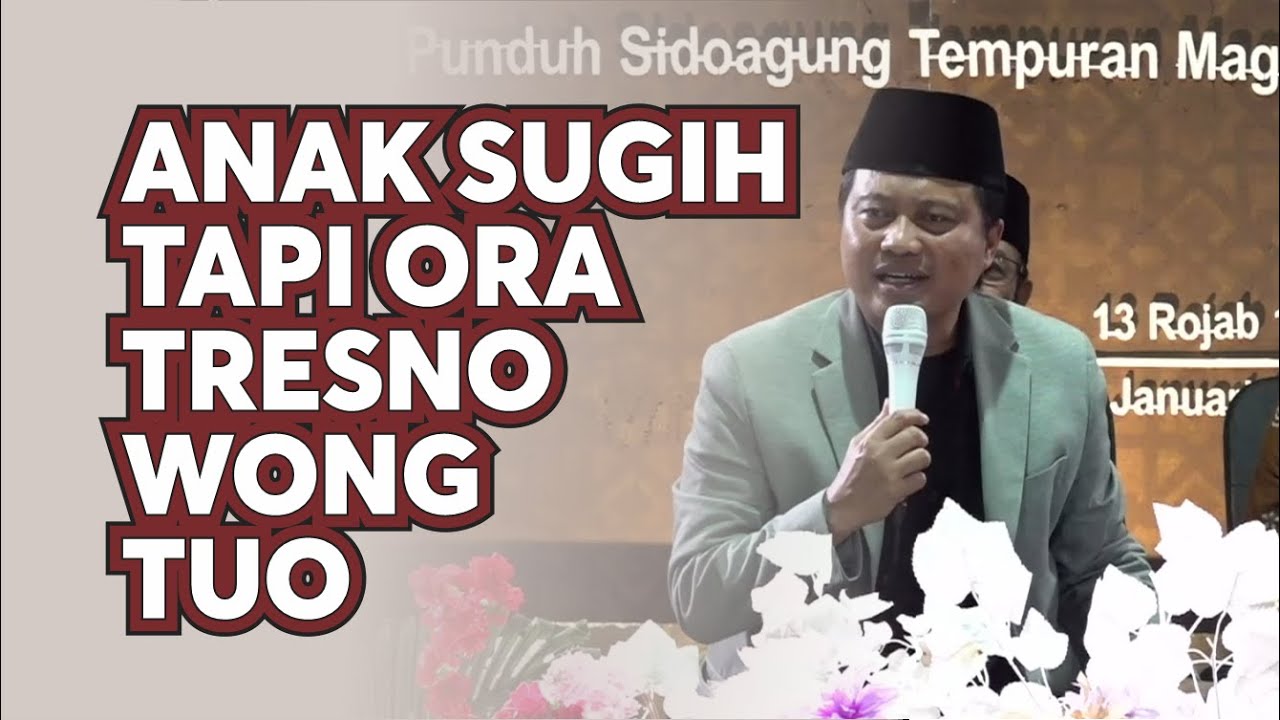 🔴 LIVE ANAK SUGIHE KOYO NGOP TAPI ORA BAKTI MARANG WONG TUA, PURCUMA !!!!!
