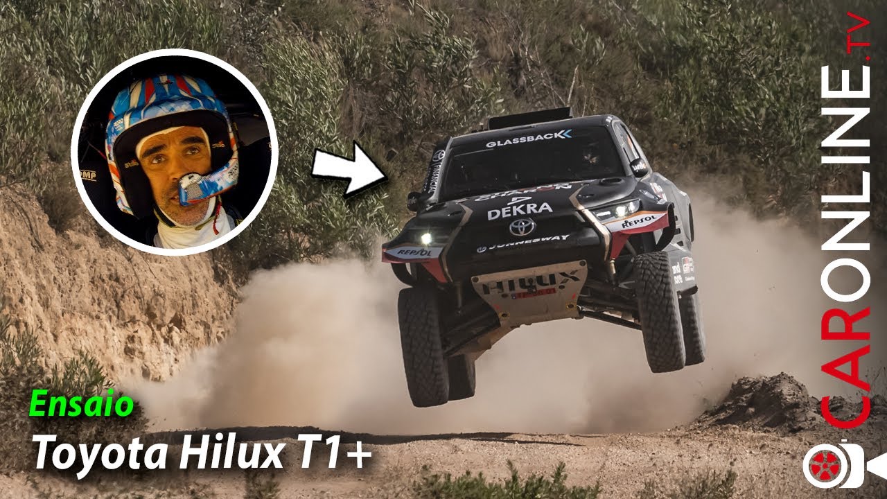 TOYOTA HILUX T1+ de DAKAR a VOAR é RIDICULA!!