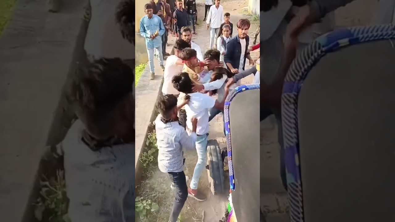 Indian Street fight| gaav ki ladai ki viral video| Viral Video