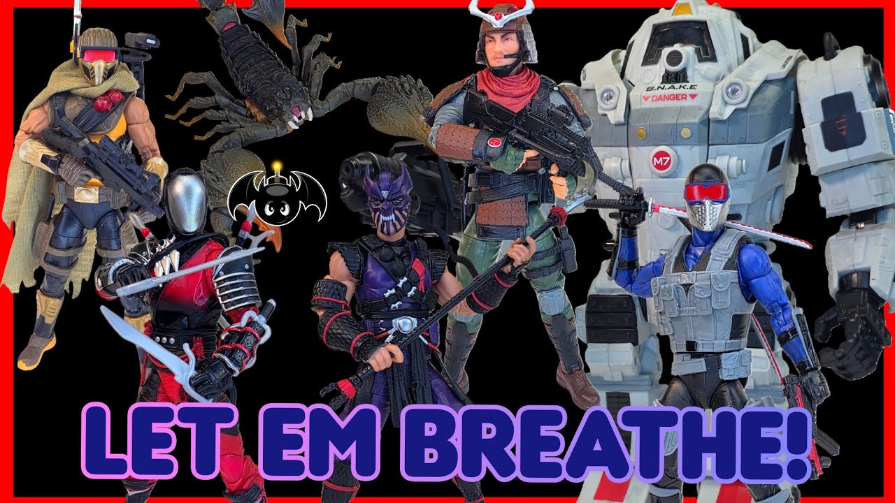 Распаковка огромного секретного G.I. Joe. Дайте им вздохнуть!