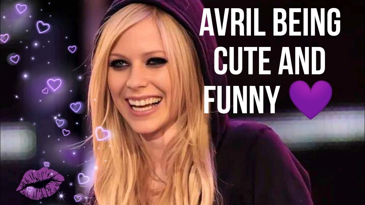 Avril Lavigne being the cutest person on earth part 3