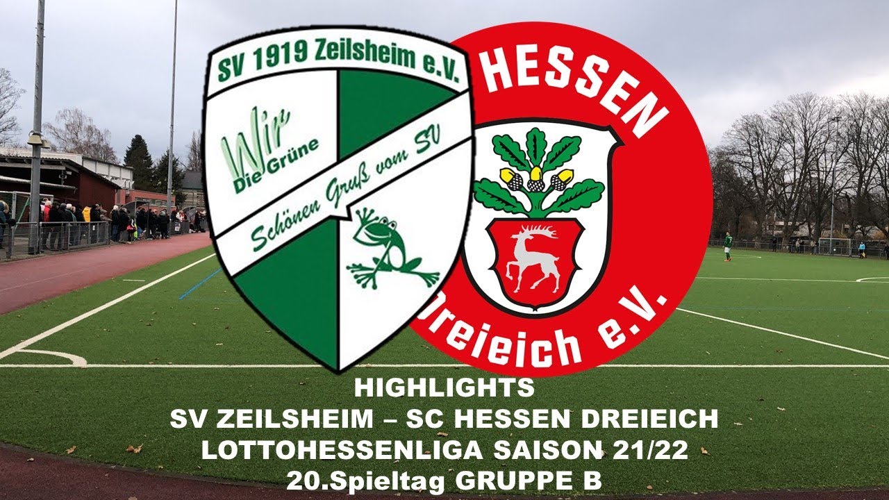 Highlights | SV Zeilsheim vs. SC Hessen Dreieich | Lottohessenliga 21/22 | 20.Spieltag