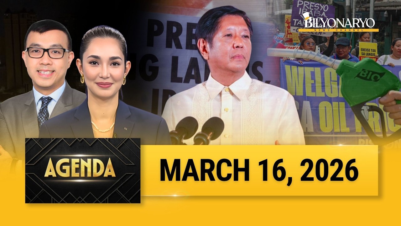 Agenda | March 16, 2026