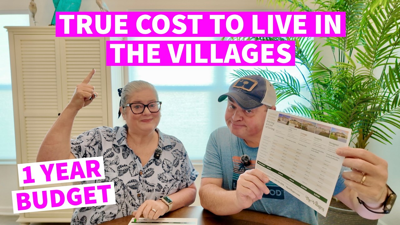 The Villages: Living on a Budget in 2025 - Our 1st Year Cost of Living