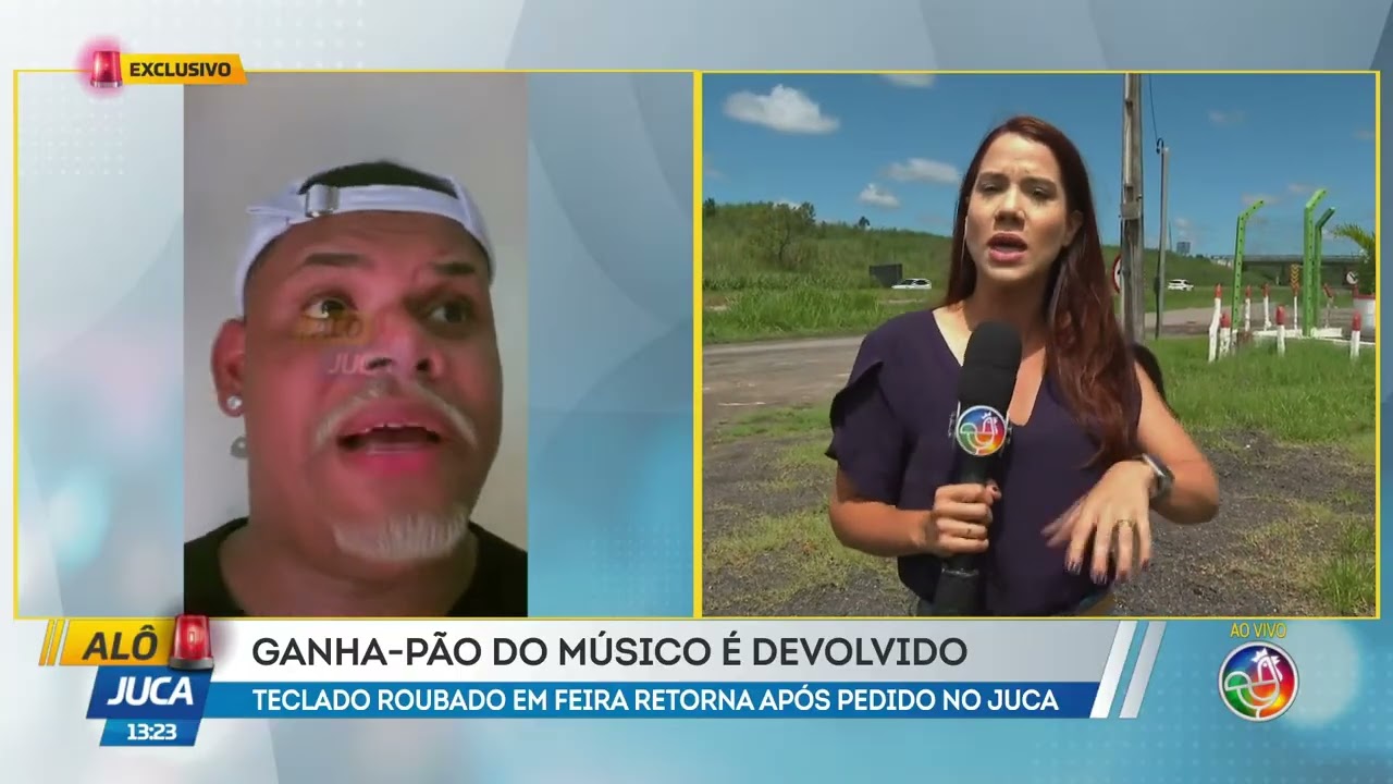 Ganha-pão devolvido: Teclado roubado é devolvido ao músico | ALÔ JUCA | TV ARATU