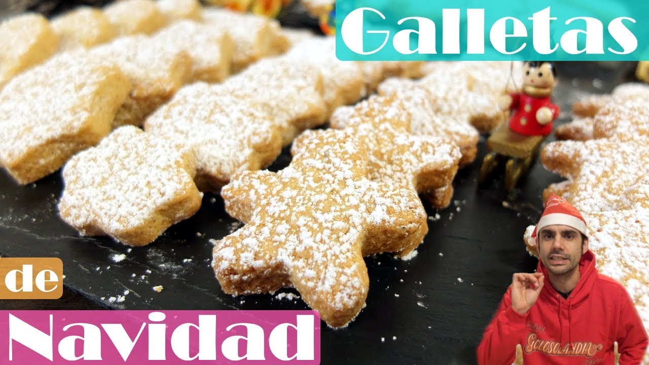 GALLETAS de NAIDAD 😍🍪😋especiadas con jengibre y canela SUPER RICAS y FÁCILES # 331