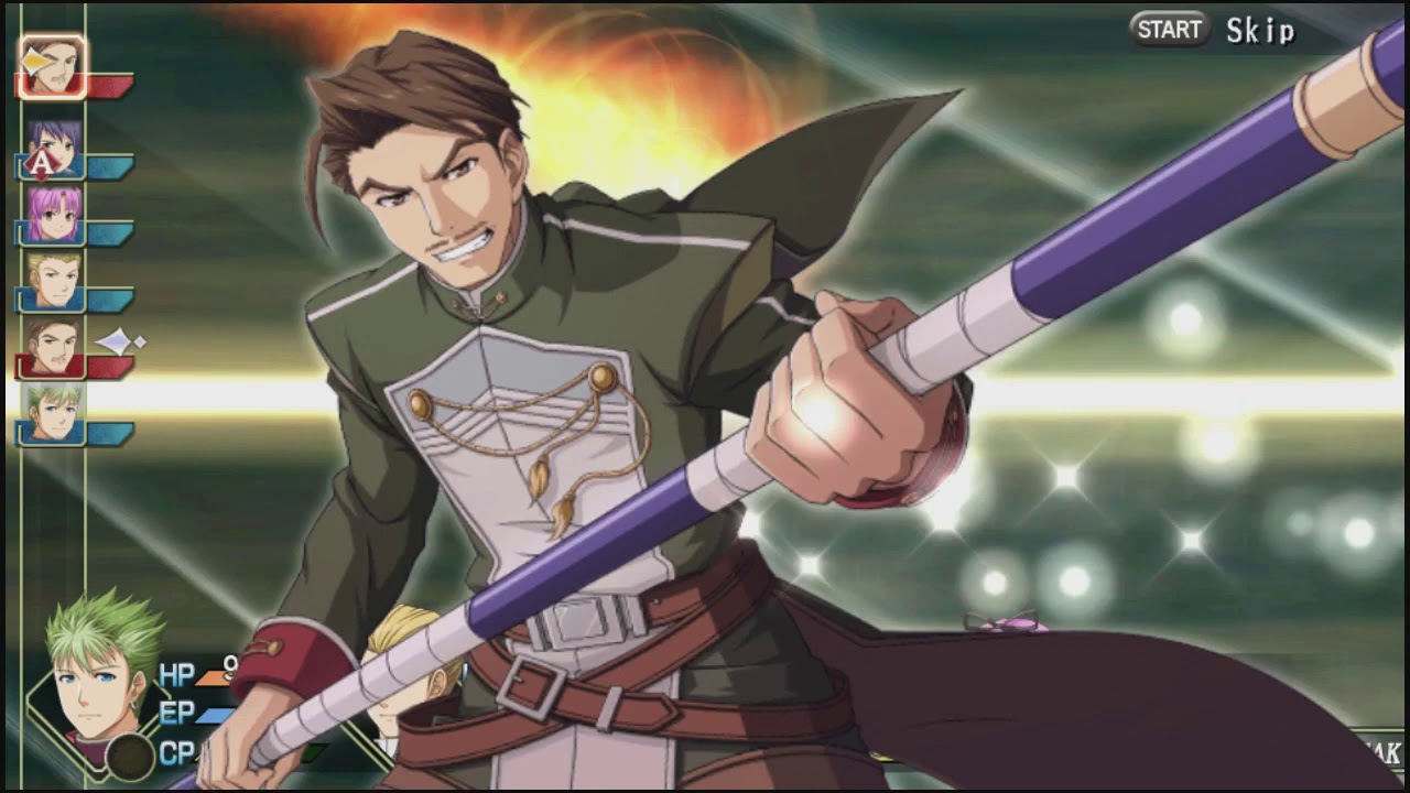 trails in the sky the 3rd evolution boss: Cassius Bright