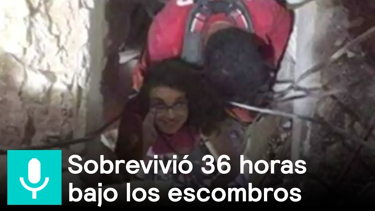 Lucía narra cómo sobrevivió entre los escombros de un edificio  - Al Aire con Paola