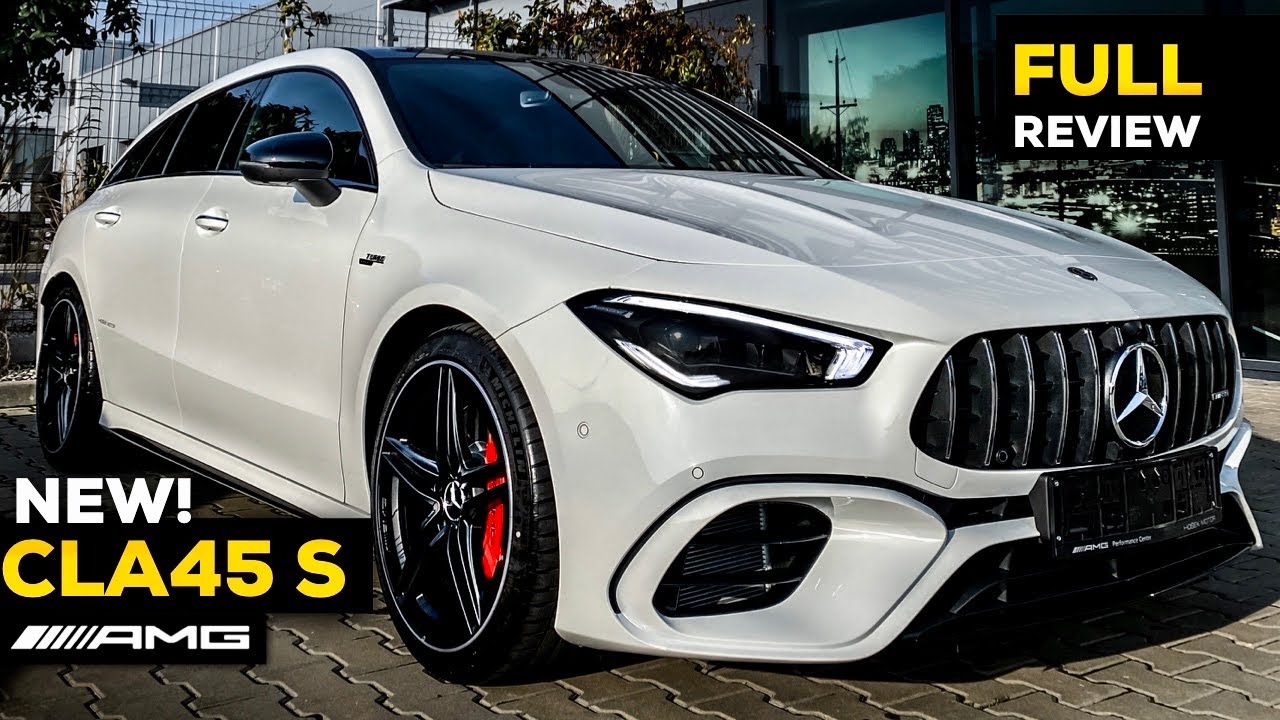 2020 MERCEDES AMG CLA45 S NEW FULL Review BRUTAL 4MATIC+ Shooting Brake Exhaust Interior Exterior