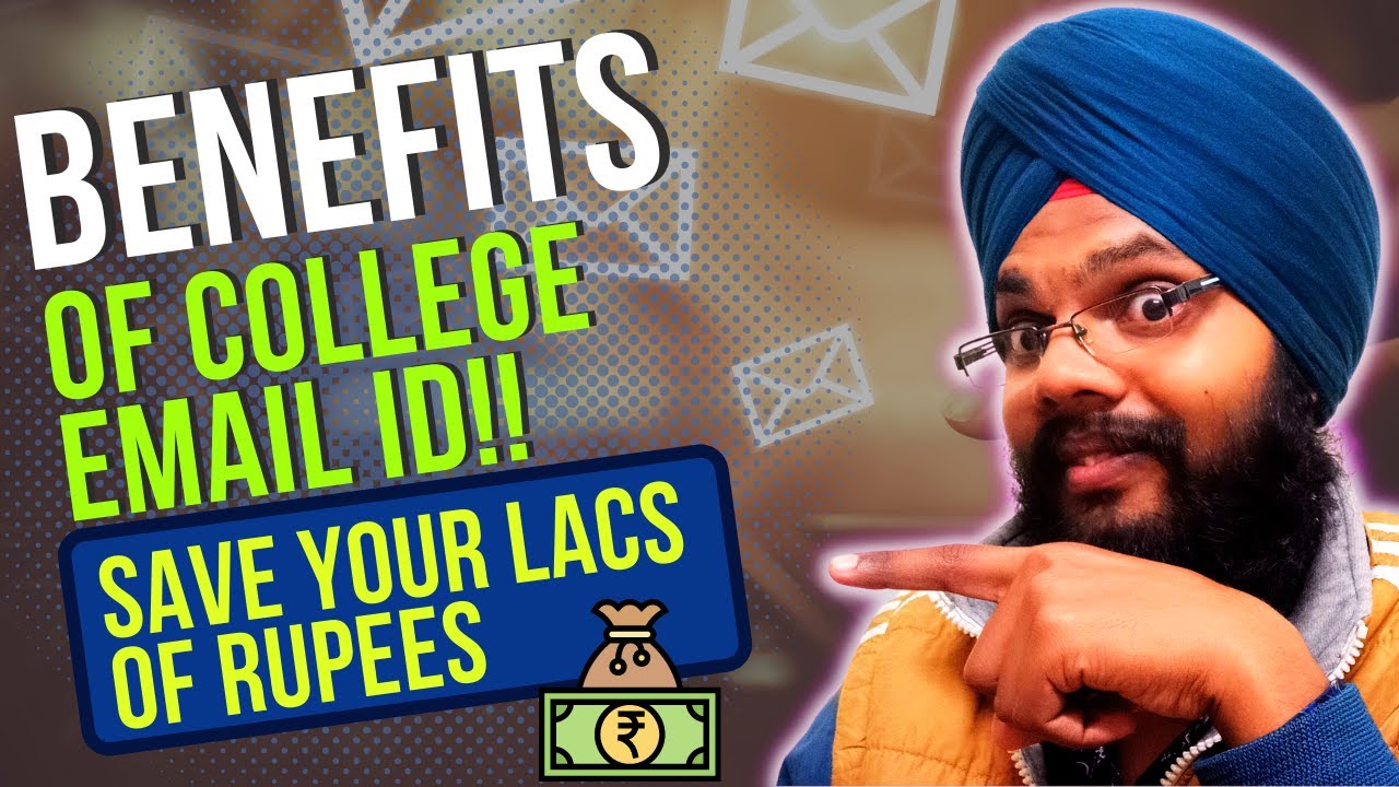 Great Benefits Of College Mail ID | Save Your Lacs Of Rupees 🤑🤑