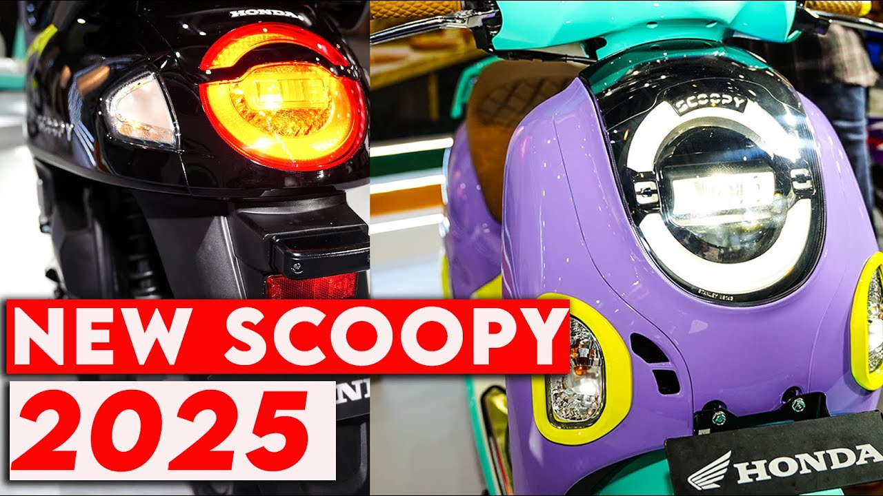 REVIEW 8 WARNA NEW SCOOPY 2025 ‼️ MAKIN UNYU-UNYU CAKKK 😍