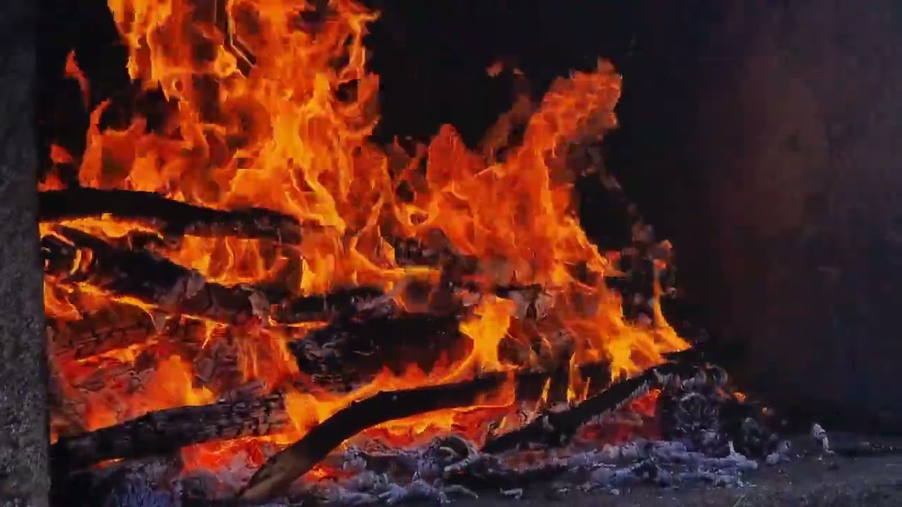 Relaxing Crackling Fire Sound 🔥 | Campfire Ambience for Sleep, Study & Relaxation (No Music)