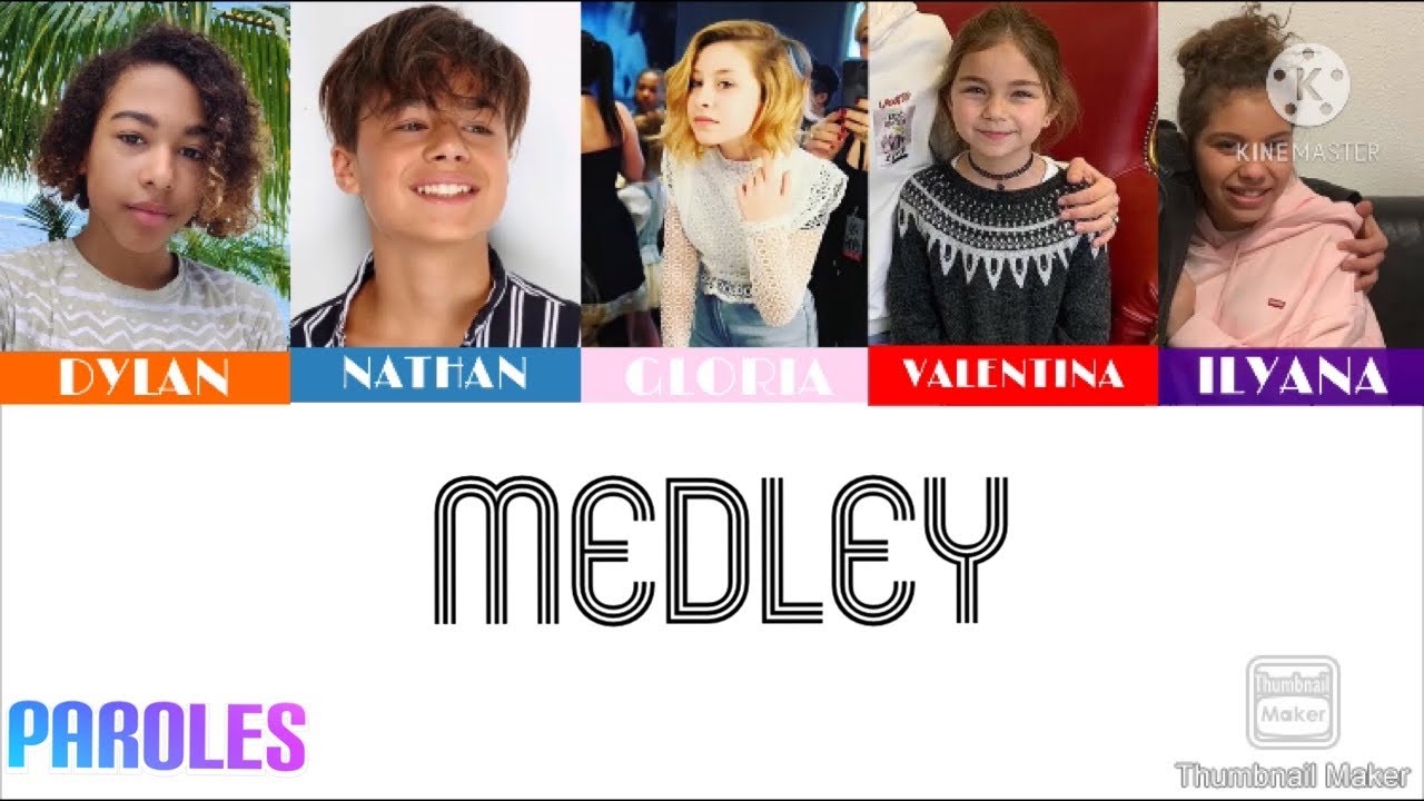 Medley Tournée 1 - Kids United Nouvelle Génération (Paroles)