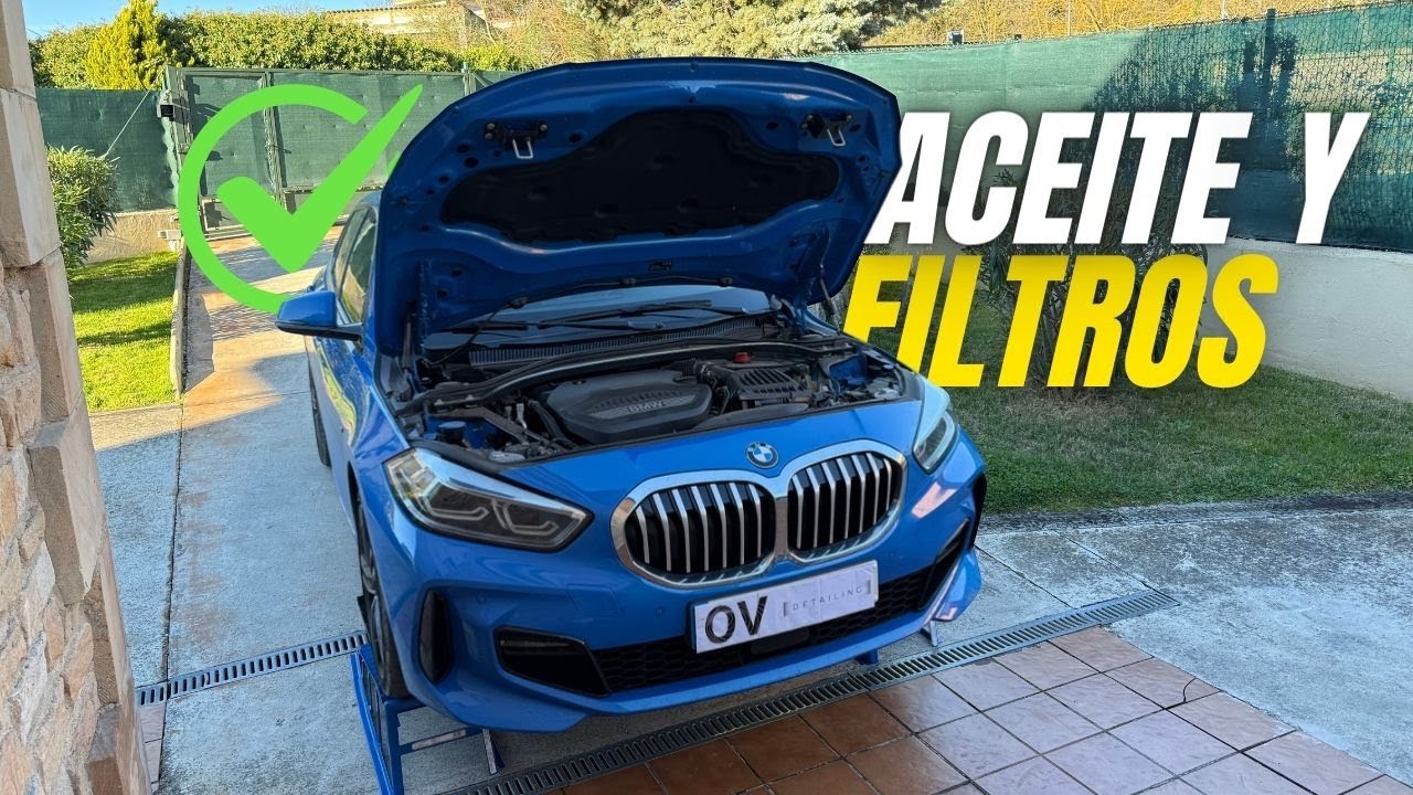 CAMBIO de ACEITE y FILTROS del BMW Serie 1 | OV Detailing