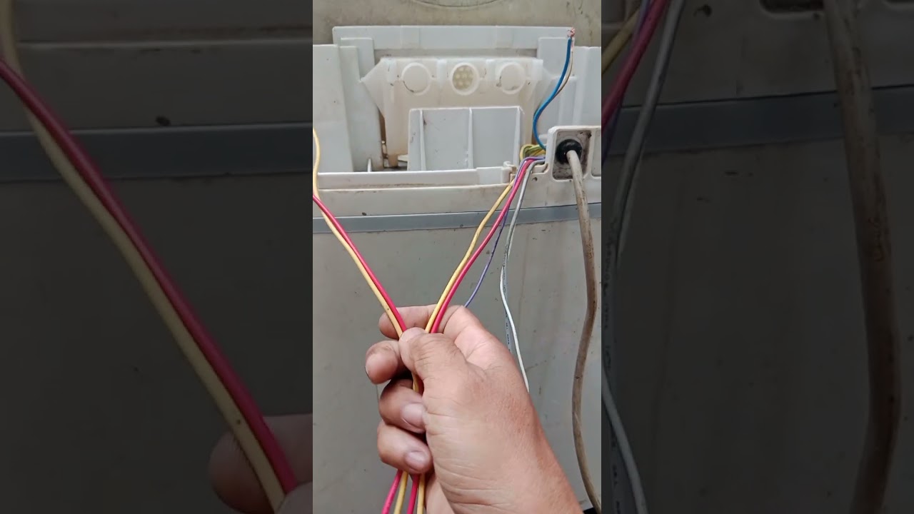 part# 1 jemput mesin cuci satu tabung dan perbaiki agar bs dipakai di rumah.. merk sharp