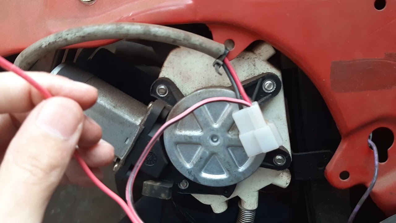como testando vidro elétrico