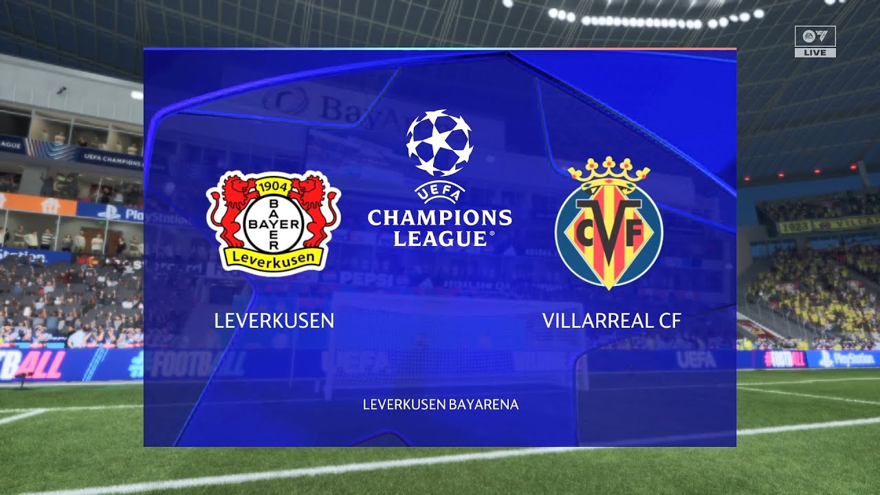 Bayer Leverkusen vs Villarreal | Champions League  | EA SPORTS FC 26 Simulation