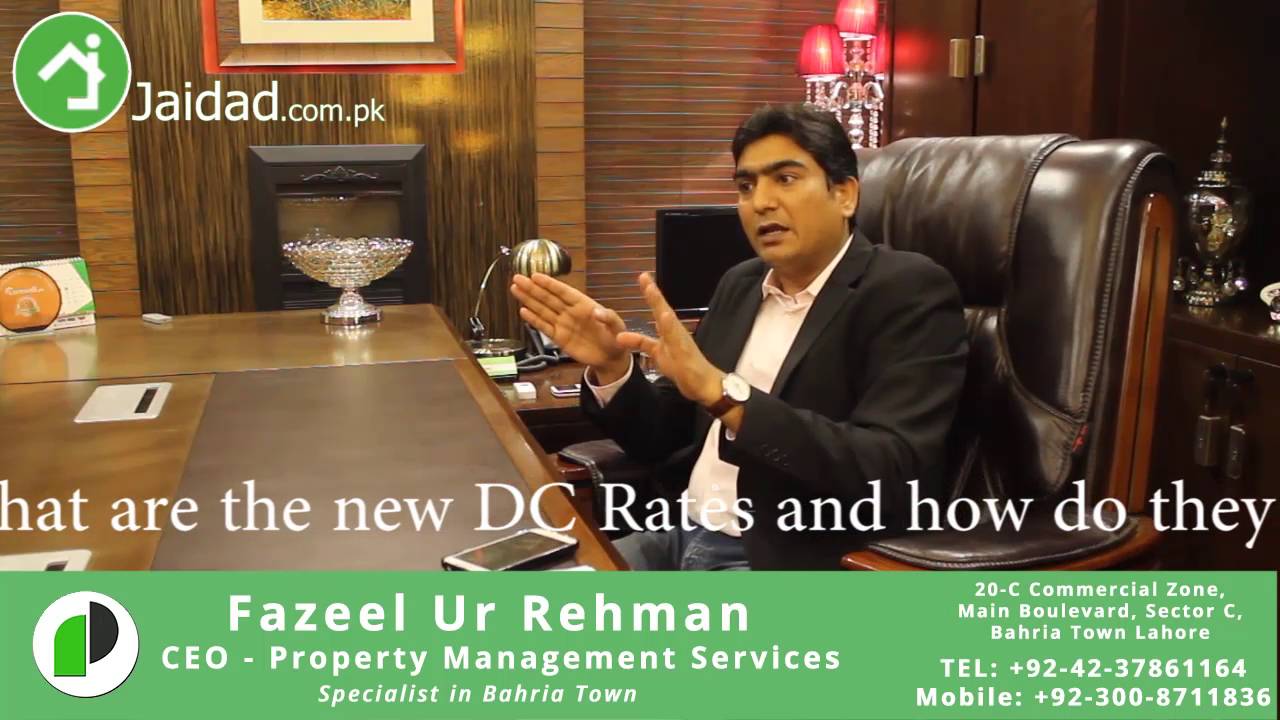 www.jaidad.com.pk -- New DC rates and role of FBR in inerview