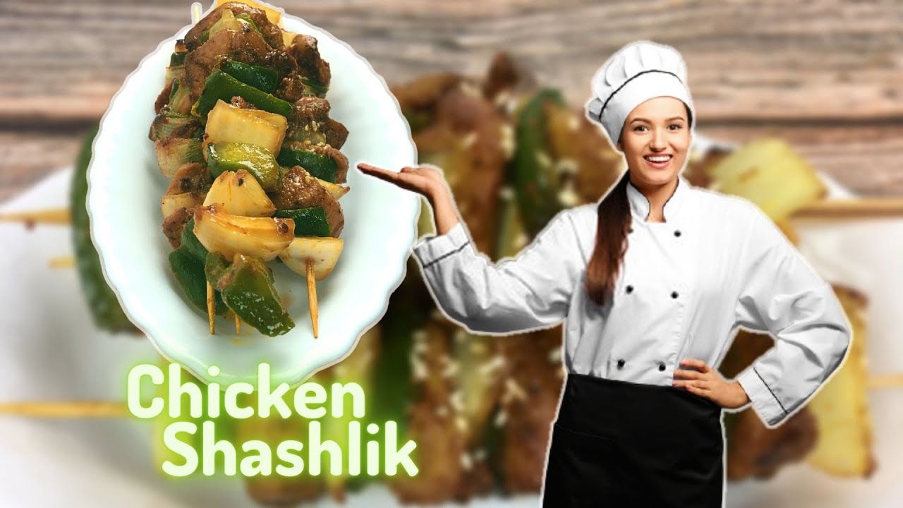 Easy Homemade Chicken Shashlik Recipe // Chicken Shashlik Orignal Resturant Recipe By Yummy Color