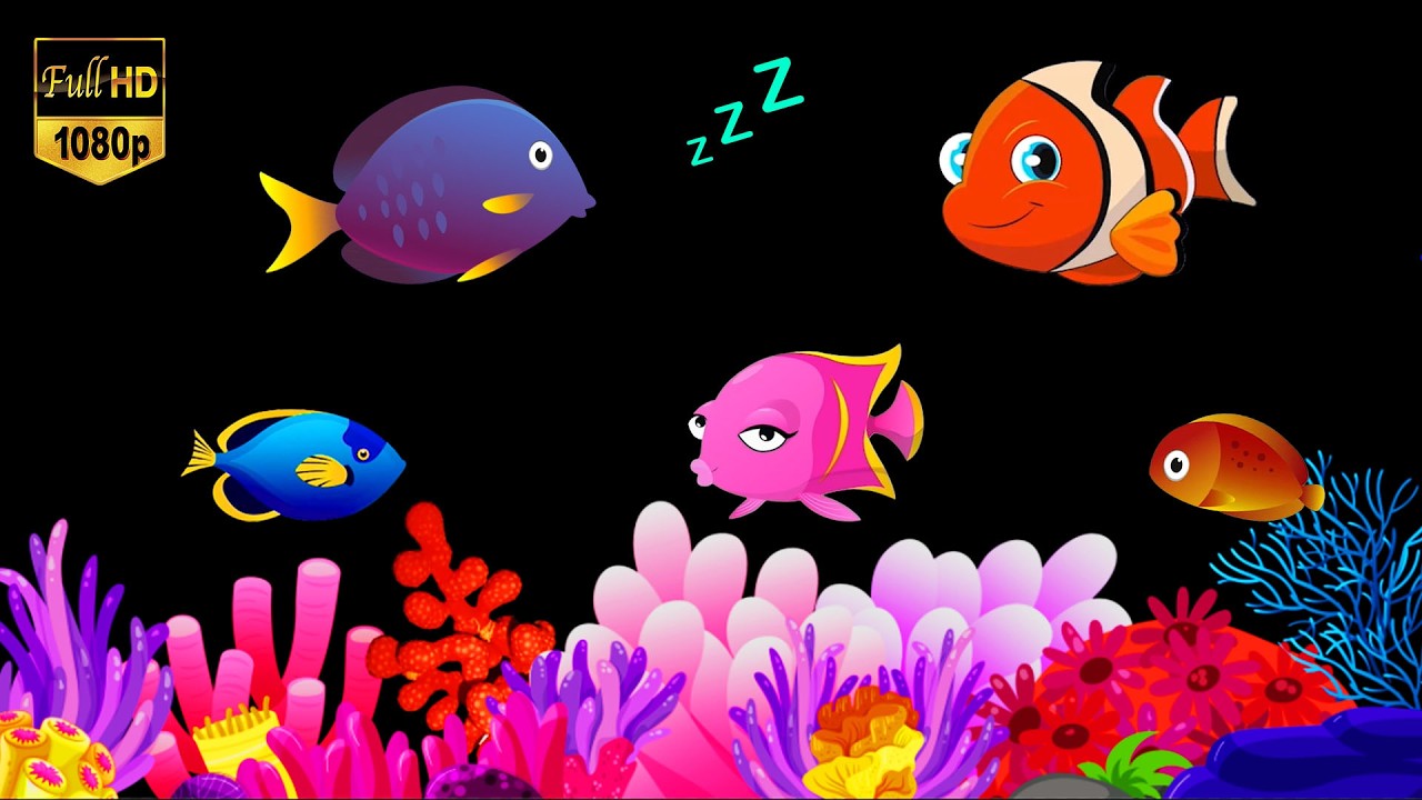 2 Hours Bedtime Lullabies and Calming Undersea Animation Baby Lullaby  MB Babies Relaxing Music#06