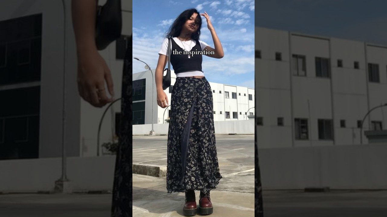 the golden fairy skirt✨#stylebox #mystery box #thrift #sustainablefashion #whimsigoth #boho