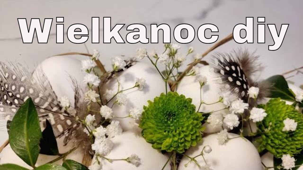 DIY - WIELKANOCNA DEKORACJA W 5 MIN | Domowe pasje Anki