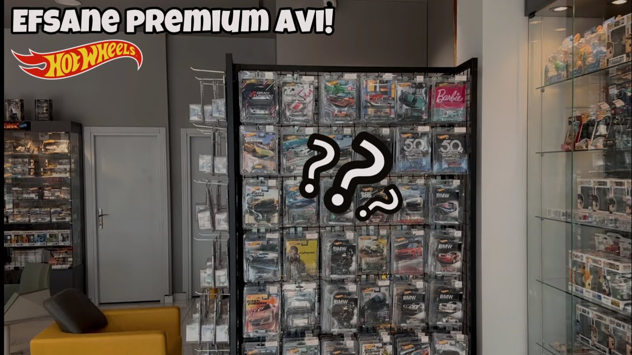 HOT WHEELS DÜKKANINDA PREMİUM AVI! / R34, Mercedes ve Dahası!