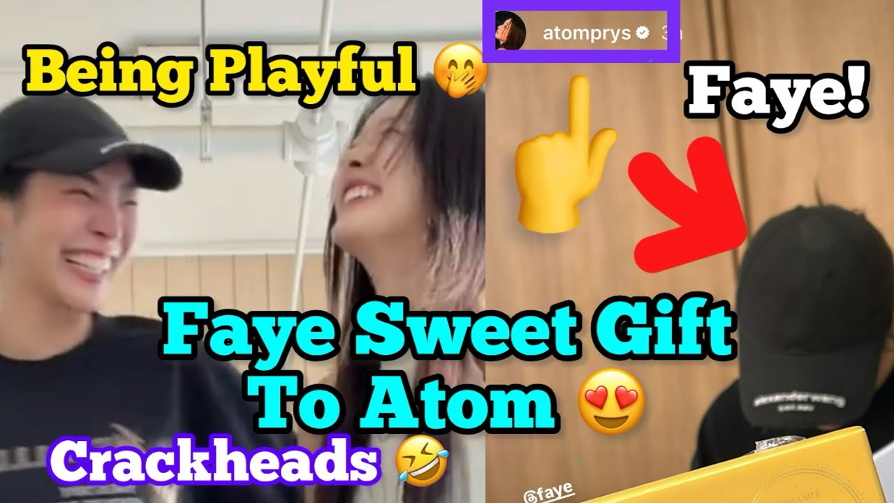 Faye Atom 😇 Faye Sweet Gift To Atom 😍 Faye And Atom Being Playful 🤣