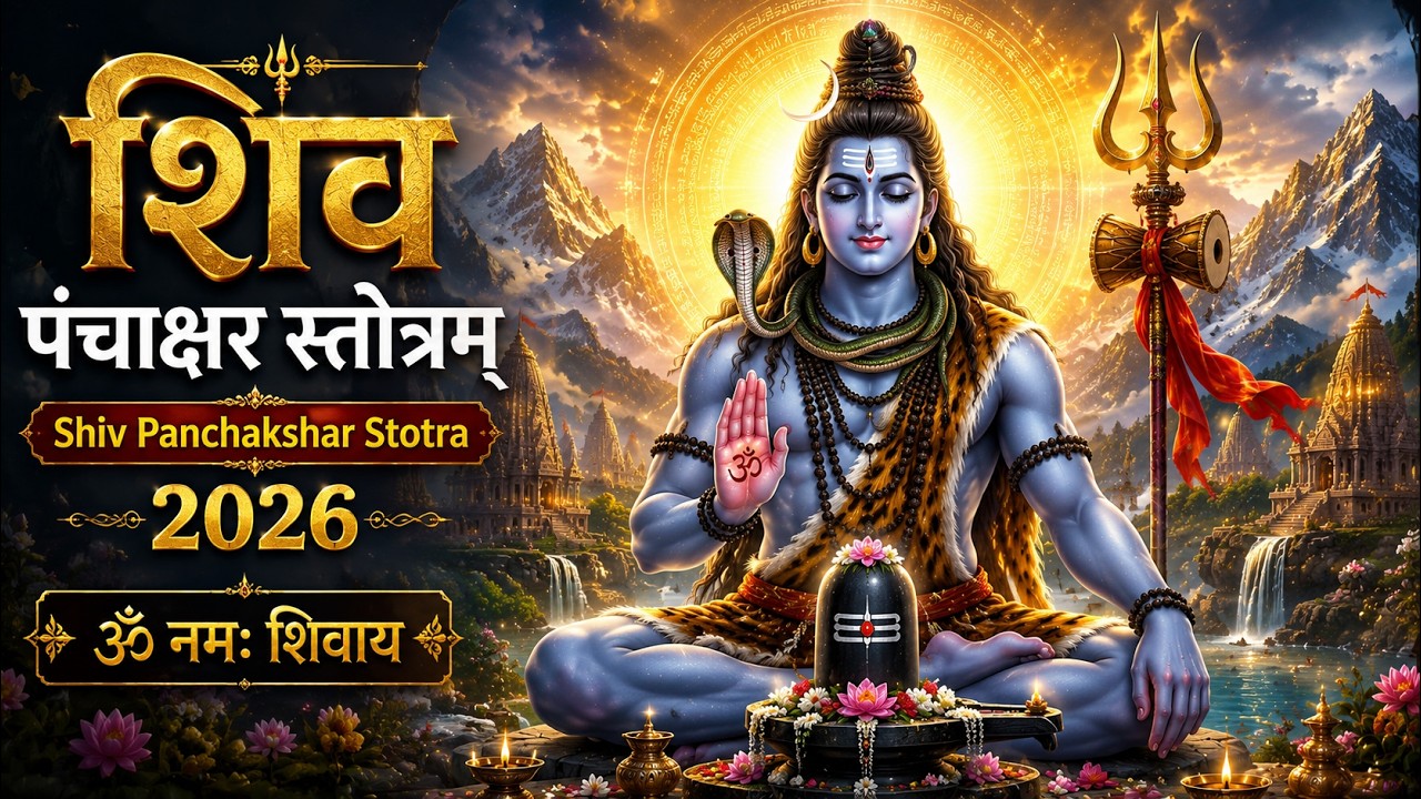🔱 शिव पंचाक्षर स्तोत्रम् | Shiv Panchakshar Stotra 2026 | Shiv Panchakshar stotra💐 #shivpanchakshar