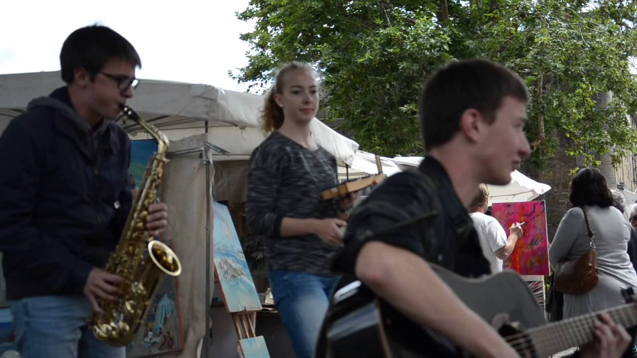 Les Radis (reprise des Têtes Raides) - Rues de Saint-Malo - Juillet 2015