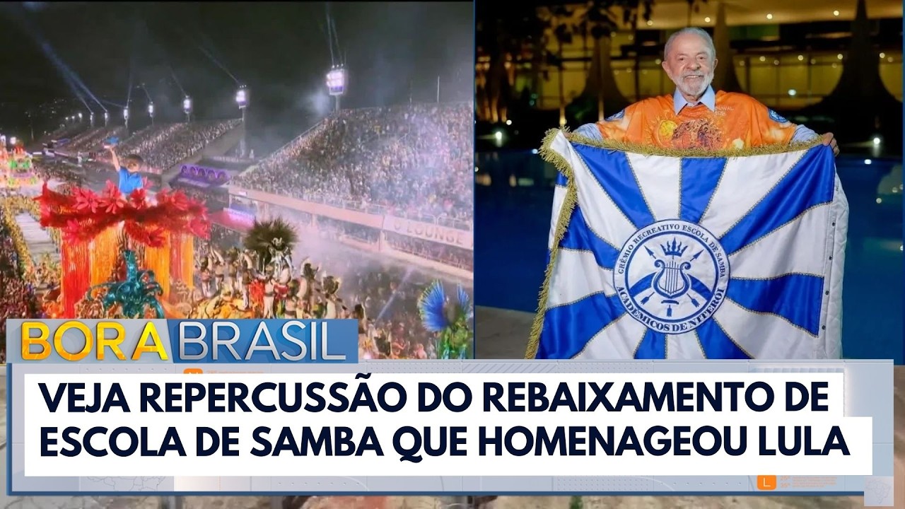 Rebaixamento de escola que homenageou Lula gera repercussão em Brasília | Bora Brasil