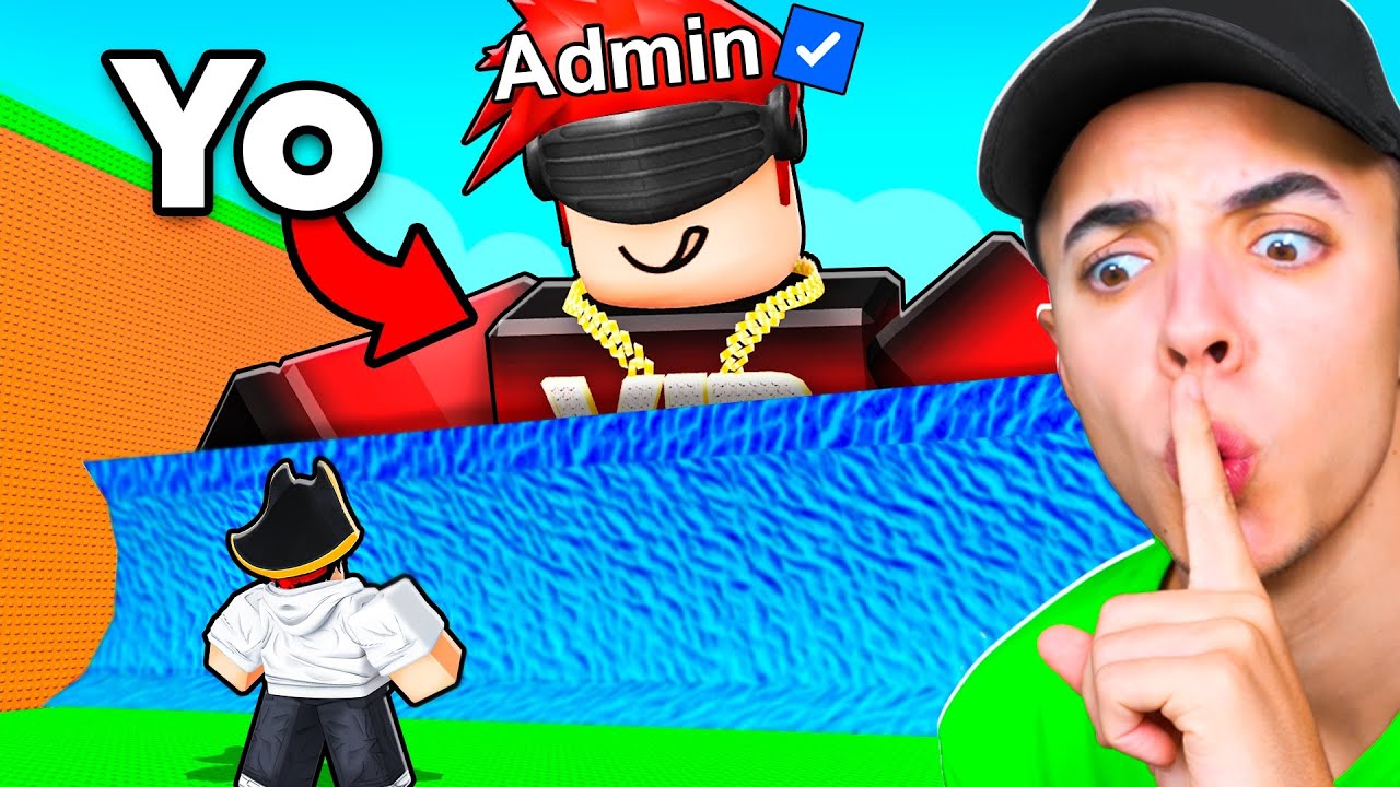 TROLEANDO a un YOUTUBER como ADMIN de TSUNAMI BRAINROTS!