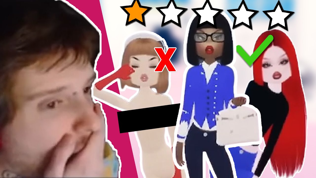Dress To Impress with VIEWERS | Nickdominates VODs Higlights