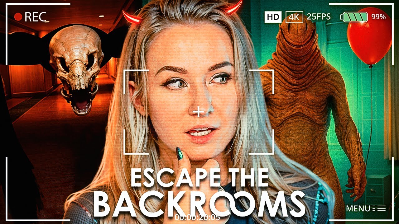 😱 ЗАСТРЯЛИ в страшном отеле! Новые уровни в Бэкрумс // Escape The Backrooms
